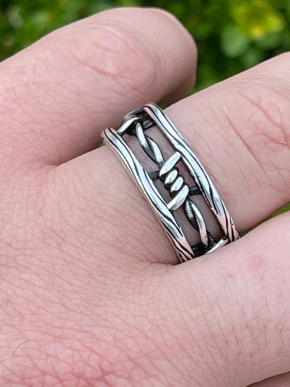 Mens Ring Silver Polished Band Ring Mens Stainless Steel Ring Plain Silver  Ring Men Rings for Men Mens Jewelry by Twistedpendant - Etsy